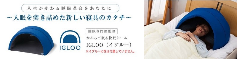 ���Ԃ��ĐQ������h�[���uIGLOO�C�O���[�v���T�C�g